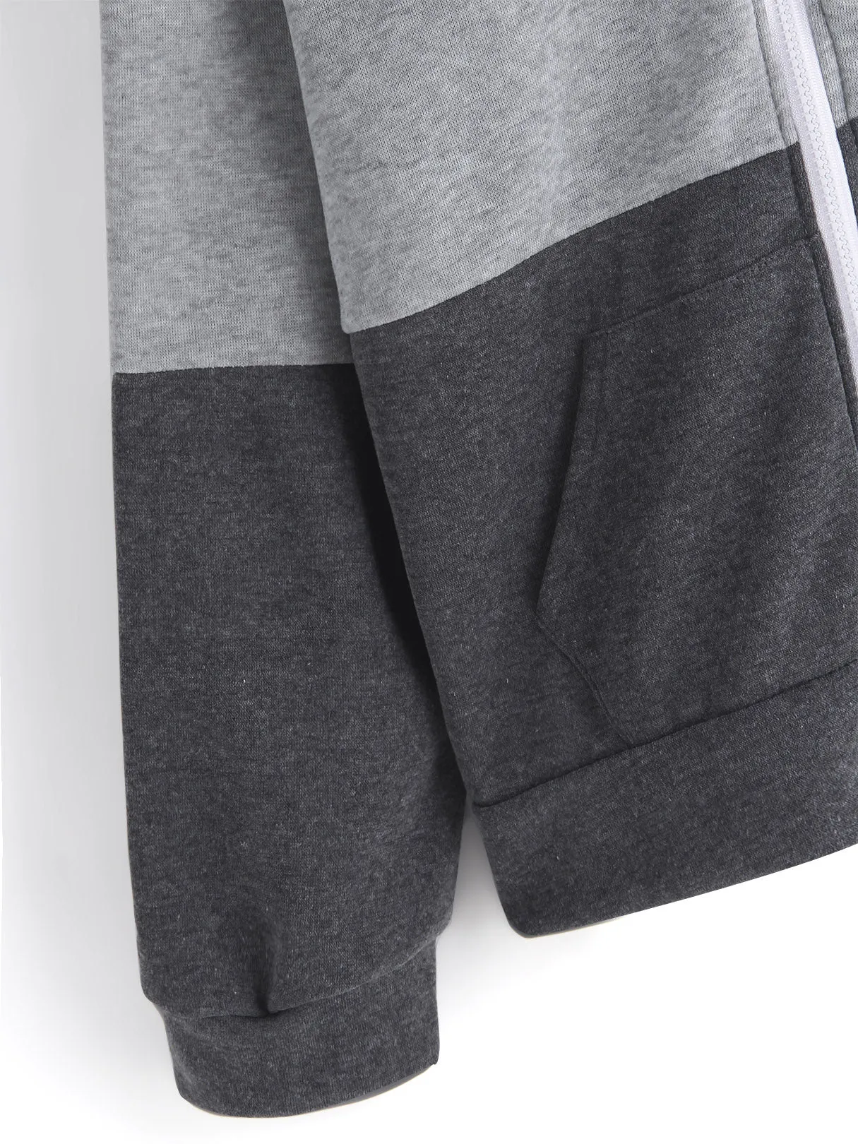 OEM ODM Side Pockets Long Sleeve Plus Size Tops