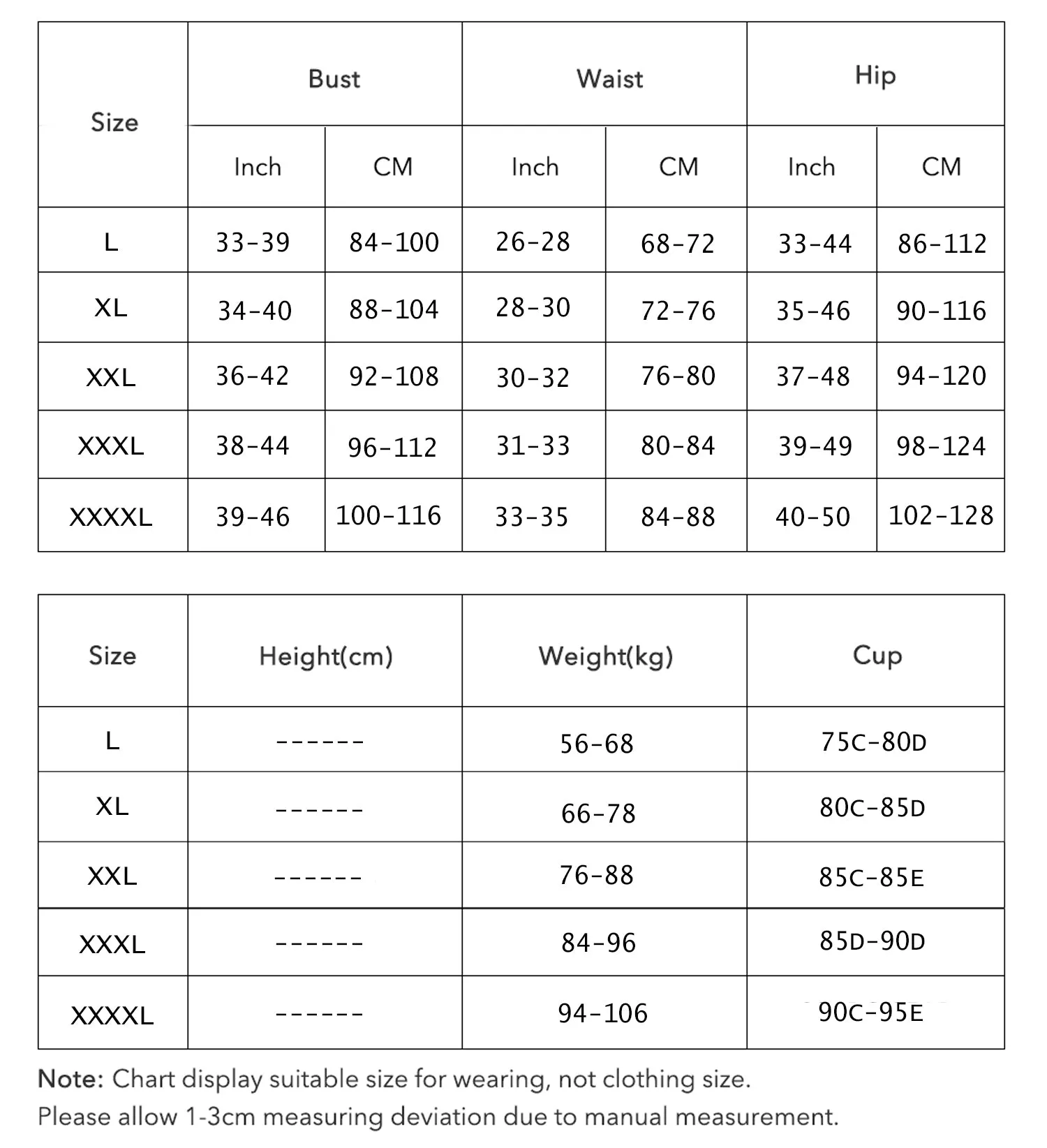 Plus Size Bikini for Women Push Up High Waisted Swimsuits